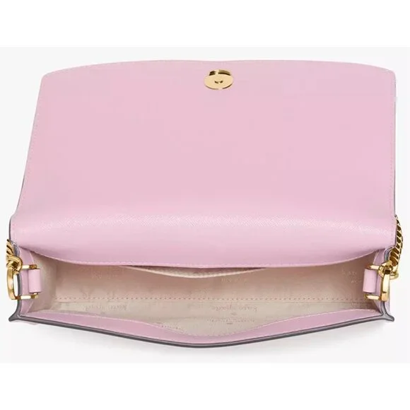 S Kate Spade Carson Convertible Crossbody Bag Pink Leather WKR00119 NWT $299 - Picture 5 of 9